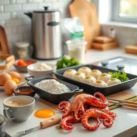 Japanese Meal Prep - Make Takoyaki at Home
